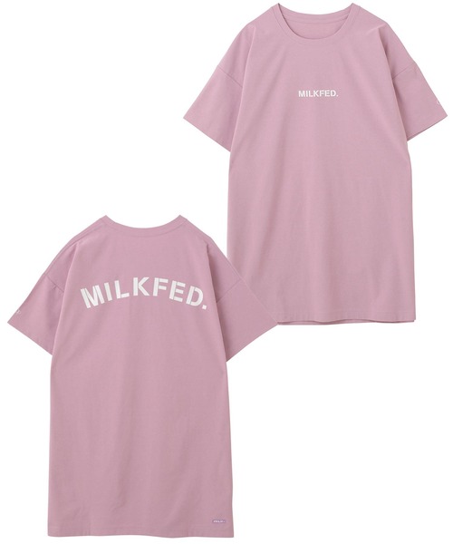 MILKFED.（ミルクフェド）の「MILKFED x OP BIG SS TEE STENCIL SWIM SUIT（水着・レディース・ホワイト/ブラック/ブラウン/ピンク/ライトグリーン・ONE SIZE）」の18枚目の写真