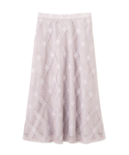 PROPORTION BODY DRESSING（プロポーションボディドレッシング）の「チェックレーススカート / 1211120407（スカート・レディース・グレー/ボルドー/ダークグレー・SMALL/MEDIUM）」の19枚目の写真