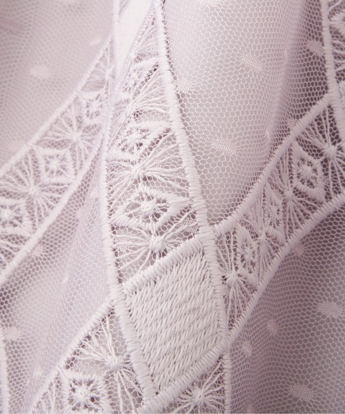 PROPORTION BODY DRESSING（プロポーションボディドレッシング）の「チェックレーススカート / 1211120407（スカート・レディース・グレー/ボルドー/ダークグレー・SMALL/MEDIUM）」の20枚目の写真