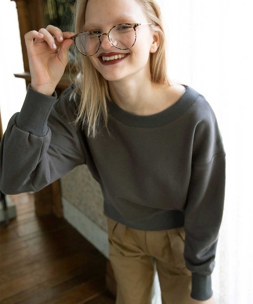 mangata（モンガータ）の「PO sweat（スウェット・レディース・ブラック/グレー・FREE）」の2枚目の写真