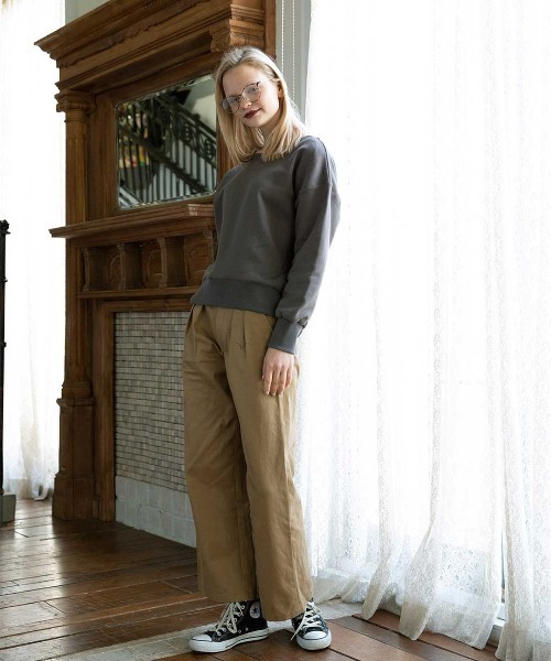 mangata（モンガータ）の「PO sweat（スウェット・レディース・ブラック/グレー・FREE）」の8枚目の写真