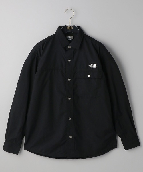 THE NORTH FACE（ザノースフェイス）の「【THE NORTH FACE】ザノースフェイス /ロングスリーブヌプシシャツ/NR11961（シャツ/ブラウス・メンズ・ブラック/オリーブ・SMALL/MEDIUM/LARGE/X-LARGE）」の2枚目の写真