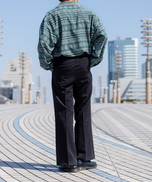 kutir（クティール）の「アソートオーバー柄シャツ（シャツ/ブラウス・メンズ・ダークグリーン/ダークブラウン/オフホワイト/ダークブルー・MEDIUM/LARGE）」の14枚目の写真