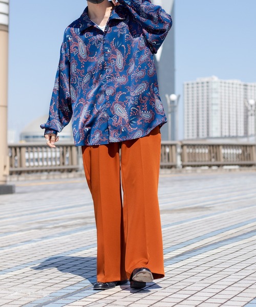 kutir（クティール）の「アソートオーバー柄シャツ（シャツ/ブラウス・メンズ・ダークグリーン/ダークブラウン/オフホワイト/ダークブルー・MEDIUM/LARGE）」の15枚目の写真