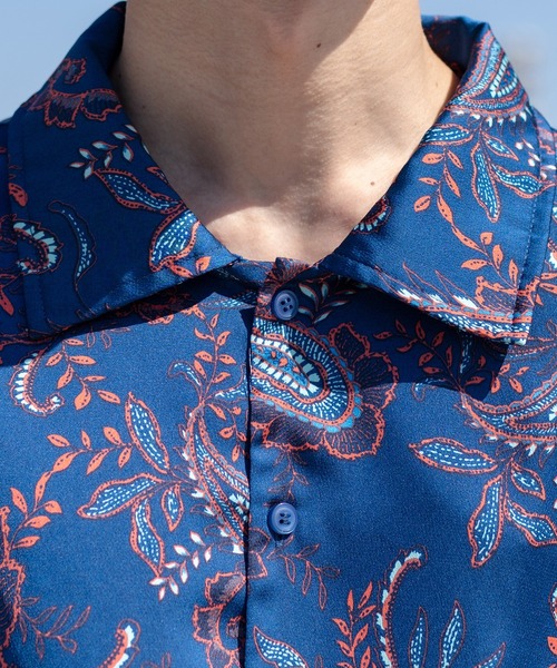 kutir（クティール）の「アソートオーバー柄シャツ（シャツ/ブラウス・メンズ・ダークグリーン/ダークブラウン/オフホワイト/ダークブルー・MEDIUM/LARGE）」の16枚目の写真