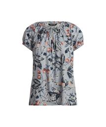 LAUREN RALPH LAUREN（ローレン ラルフ ローレン）の「フローラル リネン ジャージー ペザント トップ（Tシャツ/カットソー）」