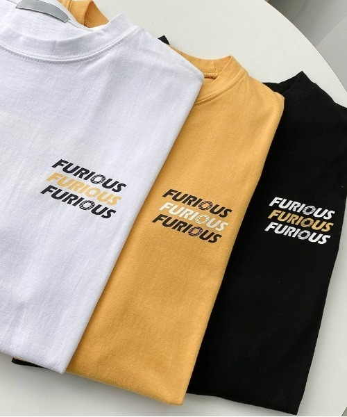 SONA（ソナ）の「SONYUNARA FURIOUSオーバーサイズTシャツ（Tシャツ/カットソー・レディース・イエロー/アイボリー/ブラック・FREE）」の8枚目の写真