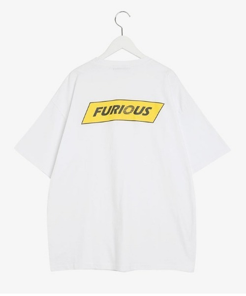 SONA（ソナ）の「SONYUNARA FURIOUSオーバーサイズTシャツ（Tシャツ/カットソー・レディース・イエロー/アイボリー/ブラック・FREE）」の14枚目の写真