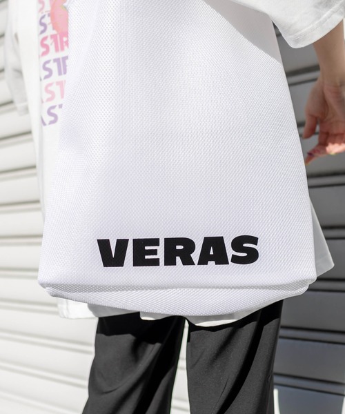 RASVOA(ラスボア)の「VERASメッシュトート(トートバッグ・レディース・ブラック/オフホワイト・FREE)」の10枚目の写真