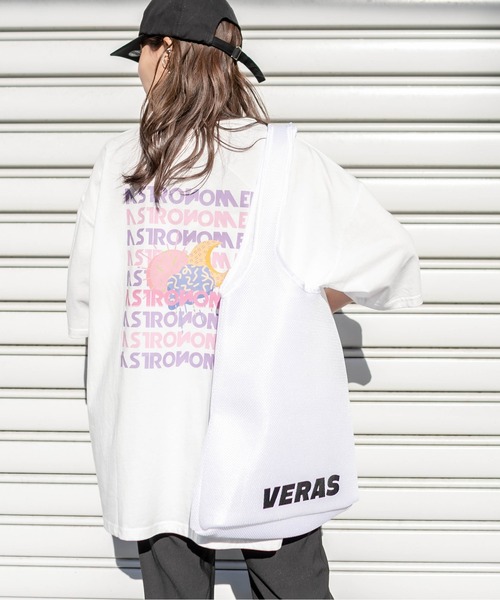 RASVOA(ラスボア)の「VERASメッシュトート(トートバッグ・レディース・ブラック/オフホワイト・FREE)」の7枚目の写真