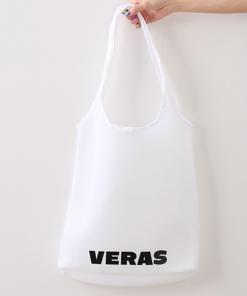 RASVOA(ラスボア)の「VERASメッシュトート(トートバッグ・レディース・ブラック/オフホワイト・FREE)」の11枚目の写真