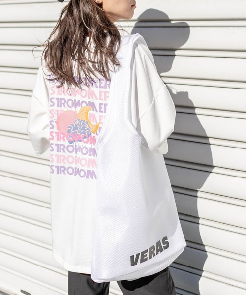 RASVOA(ラスボア)の「VERASメッシュトート(トートバッグ・レディース・ブラック/オフホワイト・FREE)」の15枚目の写真