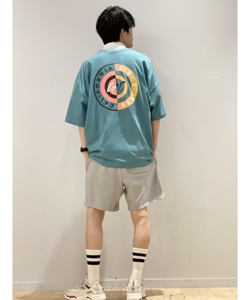 GAP(ギャップ)の「ルーズフィット コットン ロゴTシャツ(Tシャツ/カットソー・メンズ・ホワイト/ブラック/パープル/イエロー/グリーン・S/M/L/XL/XS/XXS)」の10枚目の写真