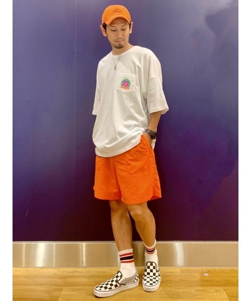 GAP(ギャップ)の「ルーズフィット コットン ロゴTシャツ(Tシャツ/カットソー・メンズ・ホワイト/ブラック/パープル/イエロー/グリーン・S/M/L/XL/XS/XXS)」の15枚目の写真