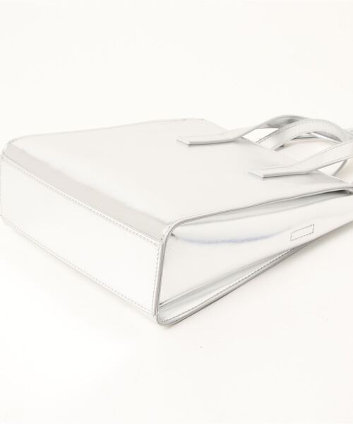 LOWRYS FARM（ローリーズファーム）の「2WAYミドルショルダーBAG 947104（ショルダーバッグ・レディース・ブラック/シルバー/アイボリー/ブラウン・FREE）」の8枚目の写真