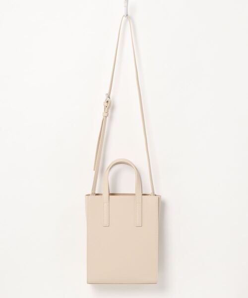 LOWRYS FARM（ローリーズファーム）の「2WAYミドルショルダーBAG 947104（ショルダーバッグ・レディース・ブラック/シルバー/アイボリー/ブラウン・FREE）」の11枚目の写真