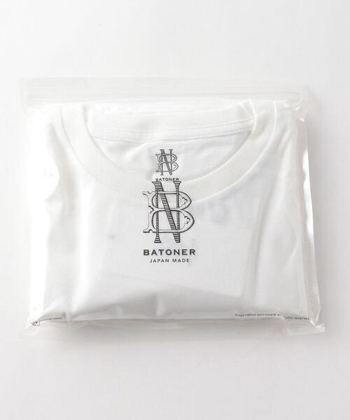 Steven Alan（スティーブンアラン）の「＜BATONER＞ PACK TEE/Tシャツ（Tシャツ/カットソー・メンズ・ホワイト/ブラック/ベージュ・2/4/3）」の12枚目の写真