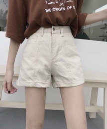 カラーカツラギロールアップショートパンツ【ZOZOTOWN限定】