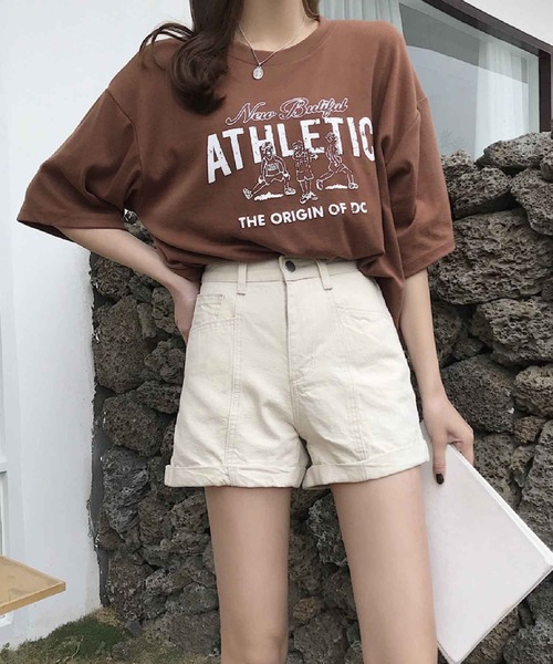 meJane(ミージェーン)の「カラーカツラギロールアップショートパンツ【ZOZOTOWN限定】(デニムパンツ・レディース・アイボリー/ブラック/スモークピンク・S/M)」の10枚目の写真