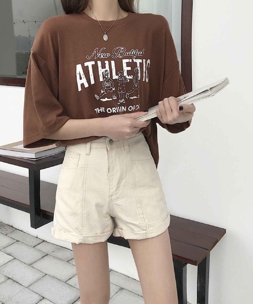 meJane(ミージェーン)の「カラーカツラギロールアップショートパンツ【ZOZOTOWN限定】(デニムパンツ・レディース・アイボリー/ブラック/スモークピンク・S/M)」の16枚目の写真