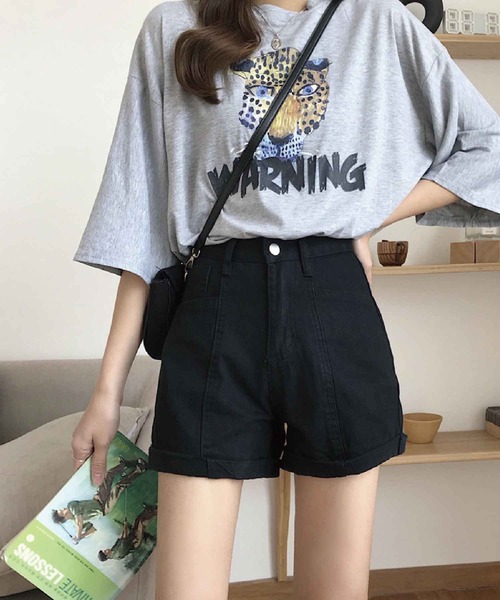 meJane(ミージェーン)の「カラーカツラギロールアップショートパンツ【ZOZOTOWN限定】(デニムパンツ・レディース・アイボリー/ブラック/スモークピンク・S/M)」の11枚目の写真
