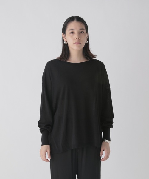 Chaos(カオス)の「カシューシルクニットプルオーバー(ニット Chaos(カオス)の「カシューシルクニットプルオーバー(ニット