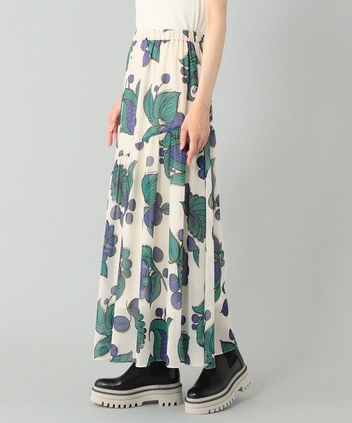 セール】フラワーモチーフプリントスカート（スカート）｜Diagram  