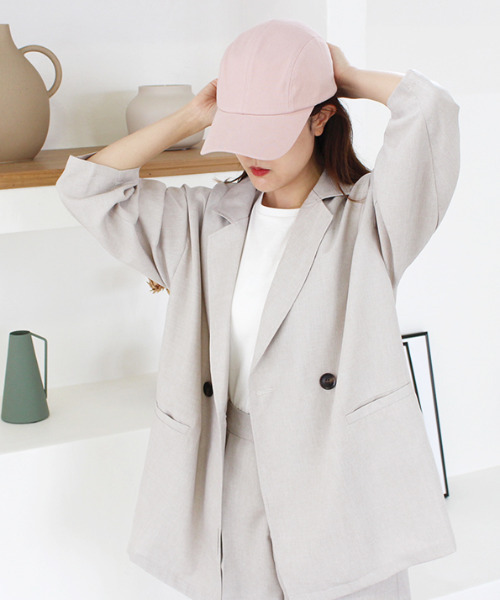 MODE ROBE（モードローブ）の「キャップ（キャップ・レディース・ブラック/ベージュ/ピンク・FREE）」の6枚目の写真