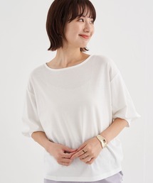 earth music&ecology | パフスリーブカットプルオーバー ＊(Tシャツ/カットソー)