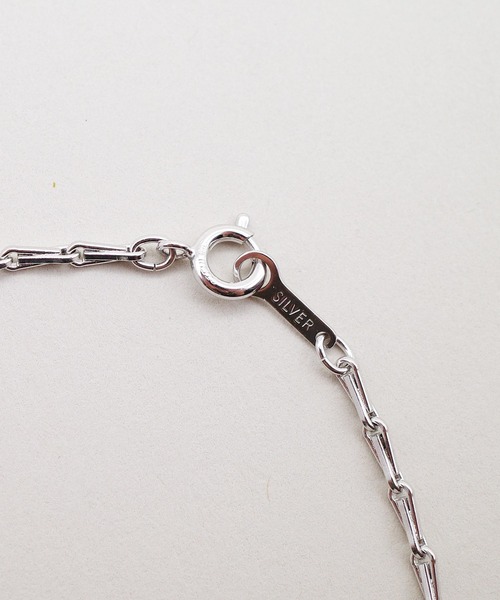 ISOLATION（アイソレーション）の「【ISOLATION / アイソレーション】silver925 Barley Corn Chain Necklace / バリコンチェーンネックレス（ネックレス・レディース・シルバー・40cm）」の5枚目の写真