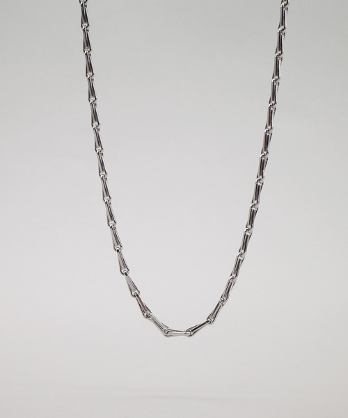 ISOLATION（アイソレーション）の「【ISOLATION / アイソレーション】silver925 Barley Corn Chain Necklace / バリコンチェーンネックレス（ネックレス・レディース・シルバー・40cm）」の6枚目の写真
