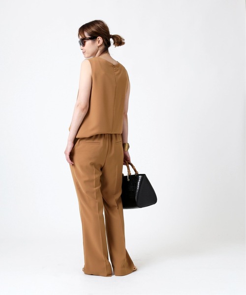 Deuxieme Classe(ドゥーズィエムクラス)の「Back satin ノースリーブ プルオーバー(シャツ/ブラウス・レディース・キャメル/テラコッタ・FREE)」の20枚目の写真