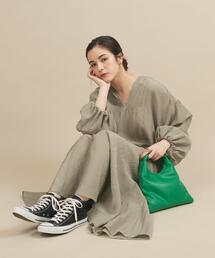BEAUTY&YOUTH UNITED ARROWS | BY ボリュームフレアマキシワンピース -ウォッシャブル- ∴(ワンピース)