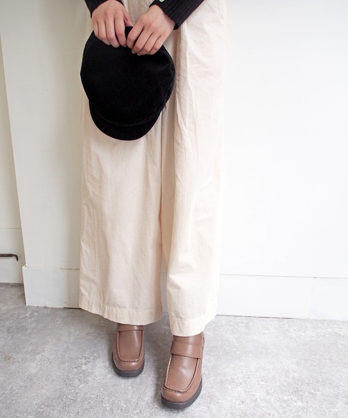 あしながおじさん（アシナガオジサン）の「厚底モカローファー　-0701113（ローファー・レディース・ブラック/ダークブラウン/グレー・22.5cm/23.5cm/24.5cm/23.0cm/24.0cm）」の4枚目の写真