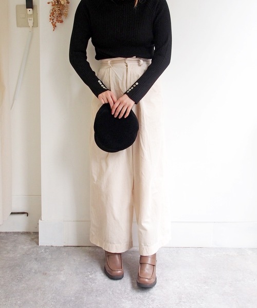 あしながおじさん（アシナガオジサン）の「厚底モカローファー　-0701113（ローファー・レディース・ブラック/ダークブラウン/グレー・22.5cm/23.5cm/24.5cm/23.0cm/24.0cm）」の6枚目の写真