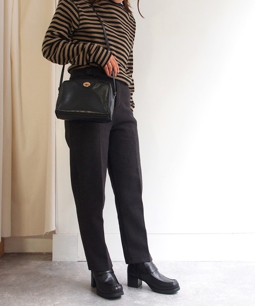 あしながおじさん（アシナガオジサン）の「厚底モカローファー　-0701113（ローファー・レディース・ブラック/ダークブラウン/グレー・22.5cm/23.5cm/24.5cm/23.0cm/24.0cm）」の15枚目の写真