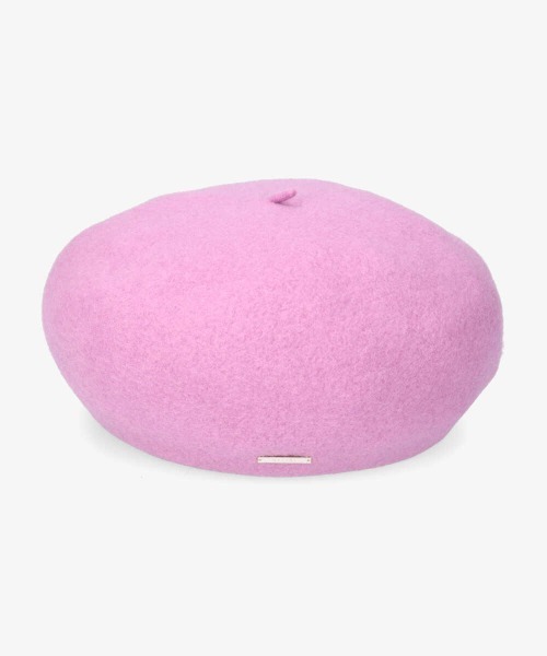 kaorinomori（カオリノモリ）の「カオリノモリ　ディブベレー（ハンチング/ベレー帽・レディース・ベージュ/アイボリー/ライトオレンジ系/ブラック/ライトパープル・M/57.5cm）」の8枚目の写真