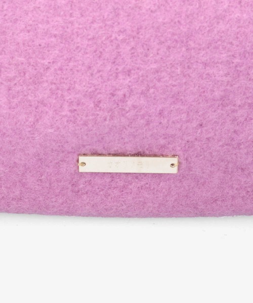 kaorinomori（カオリノモリ）の「カオリノモリ　ディブベレー（ハンチング/ベレー帽・レディース・ベージュ/アイボリー/ライトオレンジ系/ブラック/ライトパープル・M/57.5cm）」の16枚目の写真