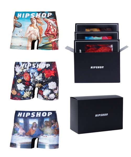 HIPSHOP（ヒップショップ）の「アンダーパンツ3枚セット／メンズ／ギフトBOX入り／ポリエステルタイプ ボクサーパンツ【2】（ボクサーパンツ・メンズ・A/B/D/E/F/G/H/I/J/K/C/L/M/N/O/P/Q/R/S/T/V/W/X/Y/U・LL/M/L）」の6枚目の写真