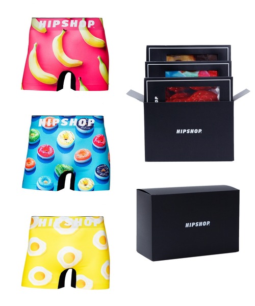 HIPSHOP（ヒップショップ）の「アンダーパンツ3枚セット／メンズ／ギフトBOX入り／ポリエステルタイプ ボクサーパンツ【2】（ボクサーパンツ・メンズ・A/B/D/E/F/G/H/I/J/K/C/L/M/N/O/P/Q/R/S/T/V/W/X/Y/U・LL/M/L）」の10枚目の写真