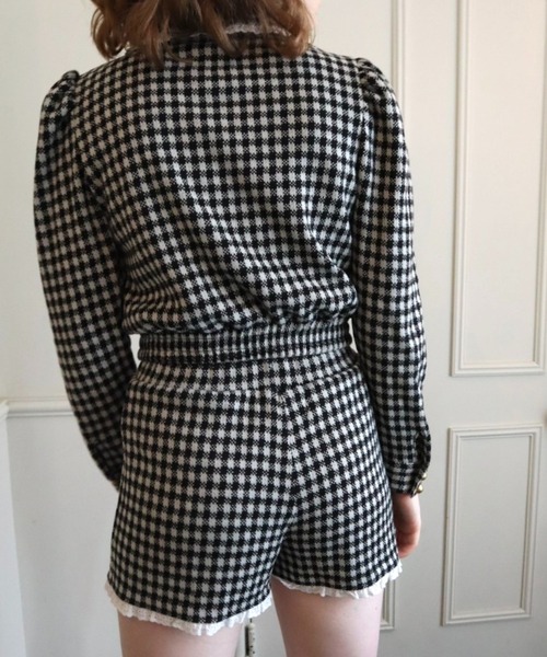 epine(エピヌ)の「lace frill check knit short pants(その他パンツ・レディース・ブラック系その他・S/M)」の19枚目の写真