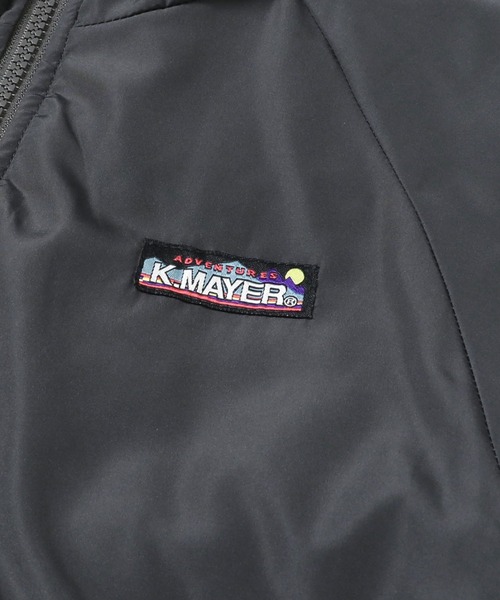 KRIFF MAYER Kid's Collection(クリフメイヤーキッズコレクション)の「ひっくり中綿JK(ナイロンジャケット・キッズ・レッド/チャコール/カーキ・160/150/130/170/140/120)」の15枚目の写真