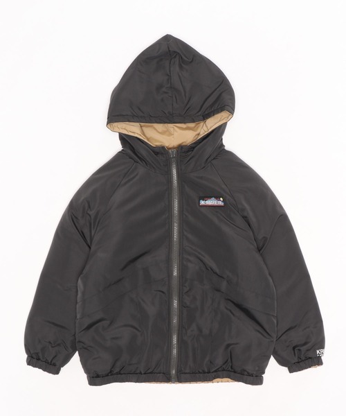 KRIFF MAYER Kid's Collection(クリフメイヤーキッズコレクション)の「ひっくり中綿JK(ナイロンジャケット・キッズ・レッド/チャコール/カーキ・160/150/130/170/140/120)」の20枚目の写真