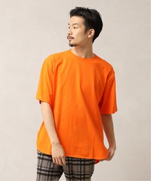 オーバーサイズラウンドTシャツ