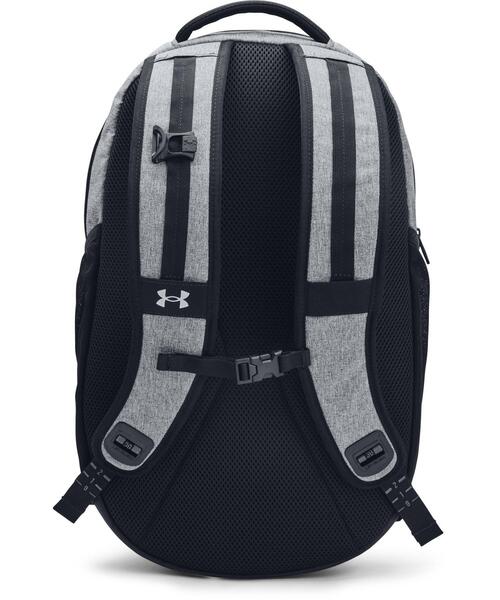 UNDER ARMOUR（アンダーアーマー）の「UAハッスル プロ バックパック（トレーニング/メンズ/レディース）（バックパック/リュック・レディース・グレー/ブラック・ONESIZE）」の3枚目の写真