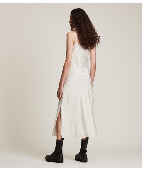 ALLSAINTS（オールセインツ）の「HADLEY DRESS | HADLEY ドレス・ワンピース（ワンピース・レディース・ホワイト系/ブラック系・10/8/6/4）」の20枚目の写真