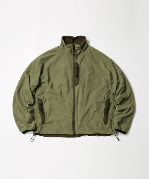 MAGIC NUMBER（マジック ナンバー）の「【MAGIC NUMBER】WHITE OCEAN REVERSIBLE SPORTS JK（ナイロンジャケット・メンズ・ブラック/オリーブ・MEDIUM/LARGE/X-LARGE）」の13枚目の写真