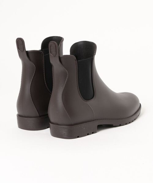 LBC（エルビーシー）の「サイドゴアレインブーツ（ブーツ・レディース・ブラック/ブラウン・M/L）」の4枚目の写真
