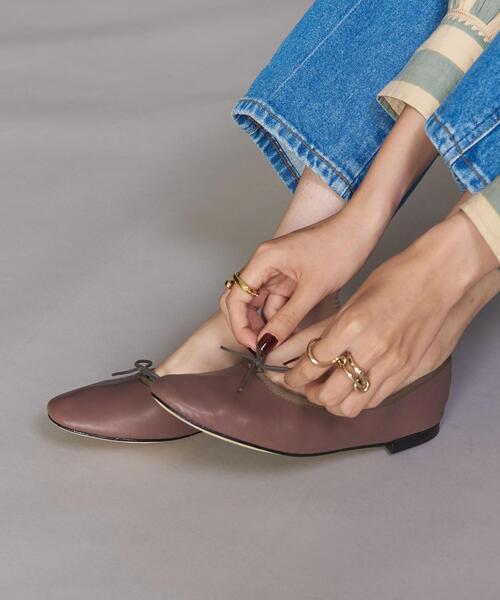 Repetto(レペット)の「【別注】<repetto(レペット)>MANON バレエシューズ 2021FW(バレエシューズ・レディース・ダークブラウン・39/38/36/37)」の8枚目の写真