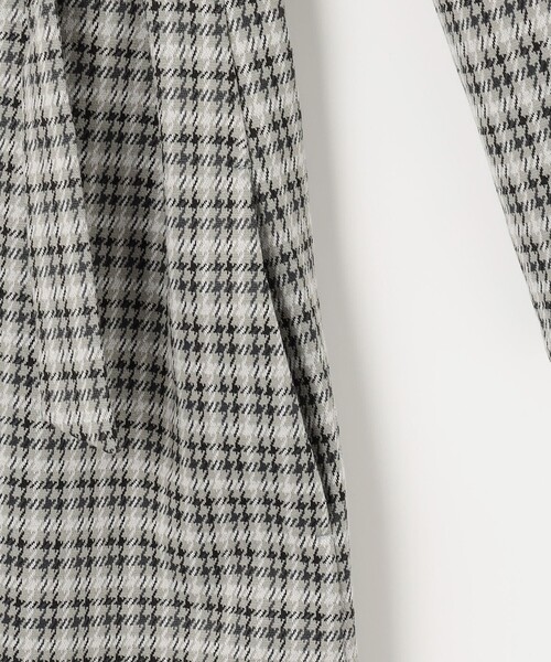 J.PRESS(ジェイプレス)の「【WEB限定・洗える】チェックジャガード ワンピース(ワンピース・レディース・ライトグレー系3・11/9)」の10枚目の写真